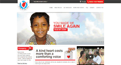 Desktop Screenshot of needyheartfoundation.org